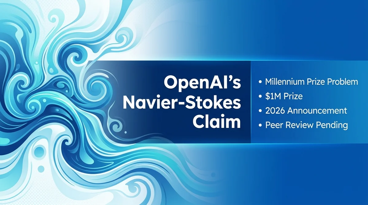 OpenAI's Claim of Solving Navier-Stokes Problem Sparks Controversy: 2026 Math Milestone and Authorship Dispute