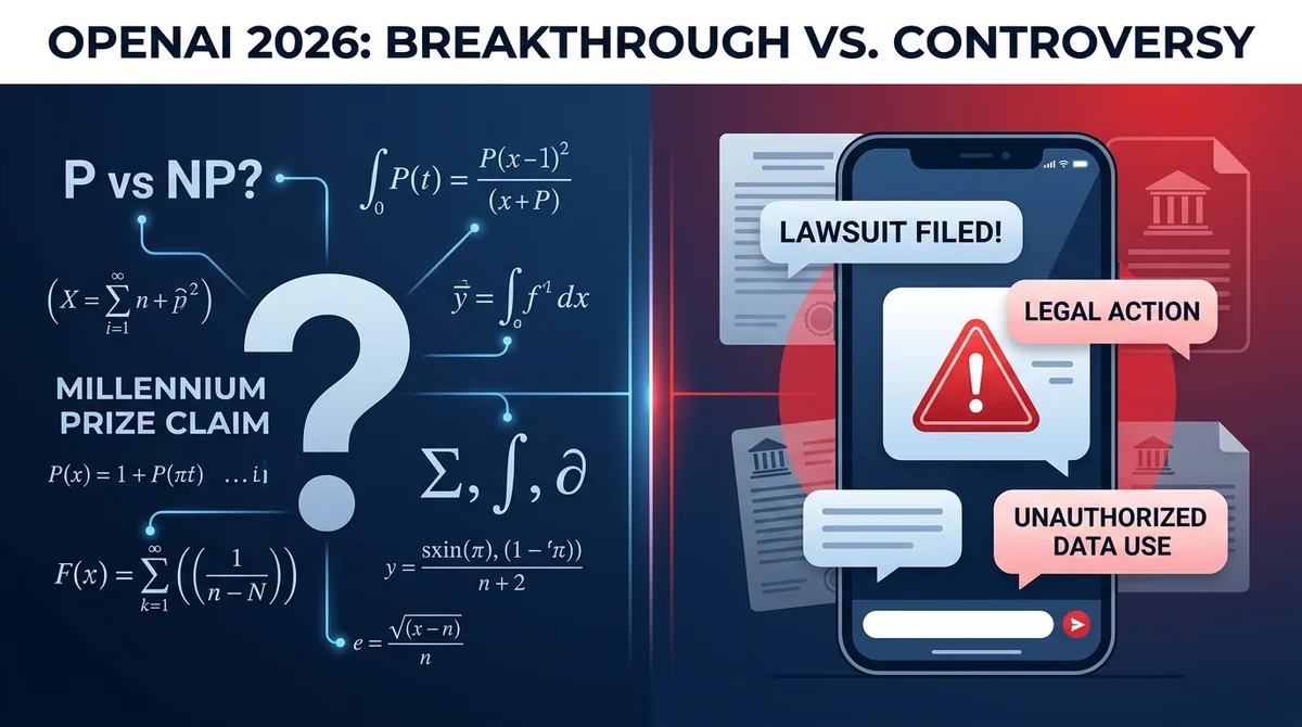 OpenAI Millennium Prize Breakthrough and ChatGPT Lawsuit Controversy: 2026 Latest Developments