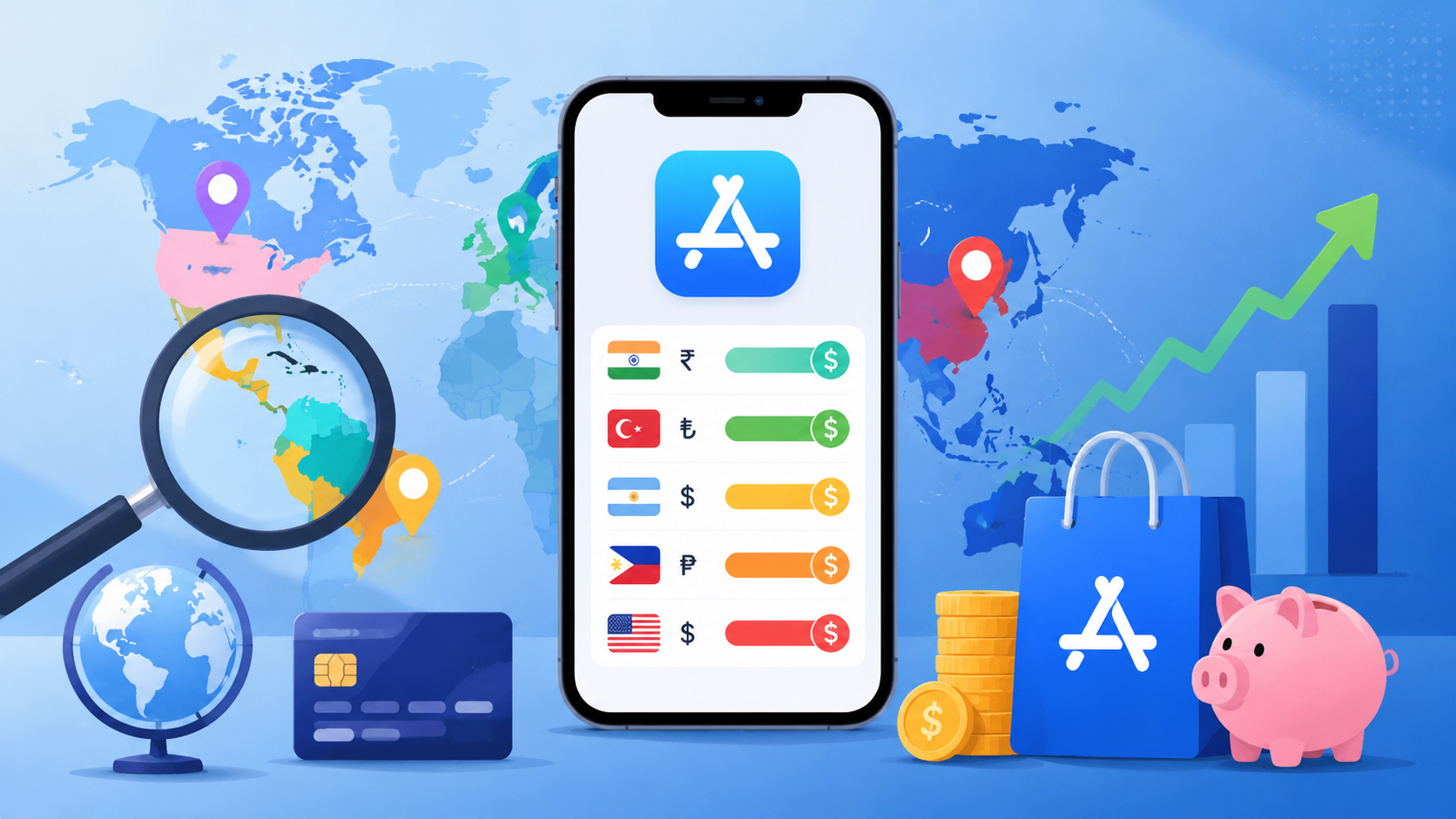 App Store 跨国比价完整指南 2026：哪个地区买 App 最划算？